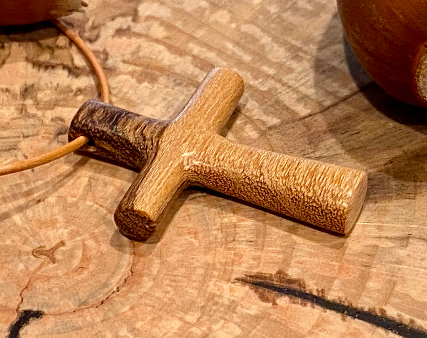 Bocote Cross Necklace #6
