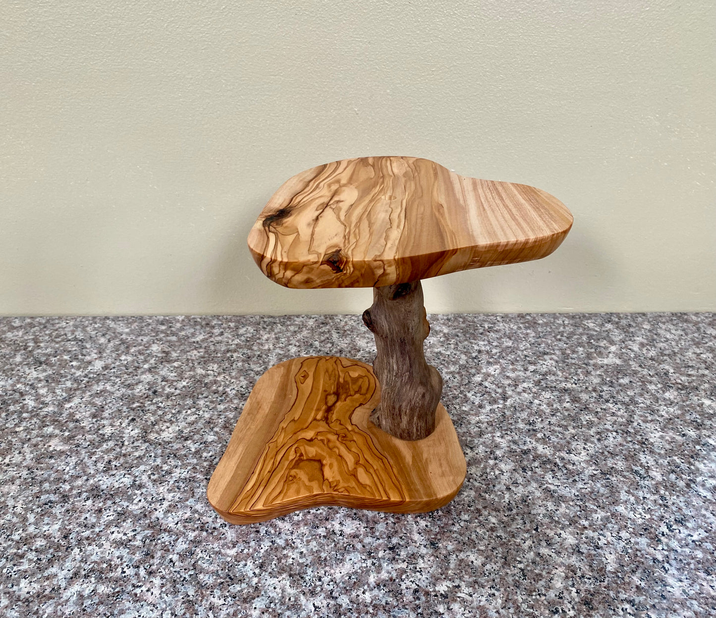 Olive Wood Display Stand 2