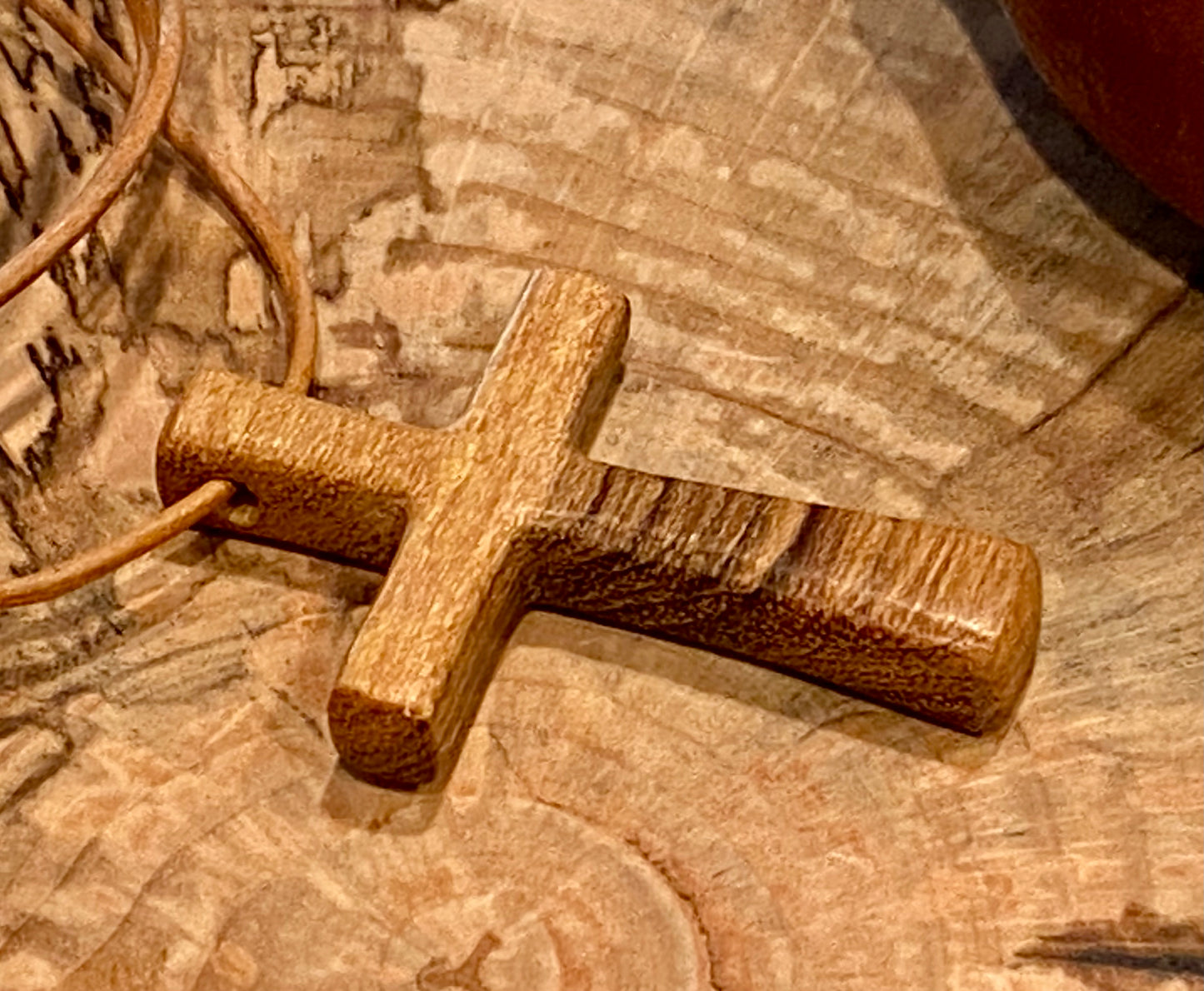 Bocote Cross Necklace #7