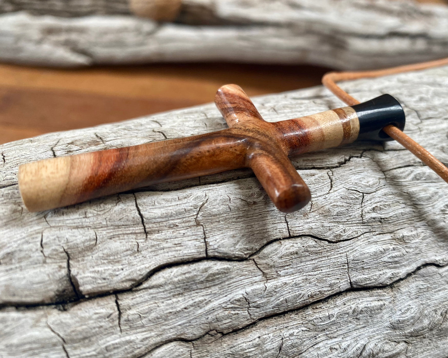 Carob Wood Cross
