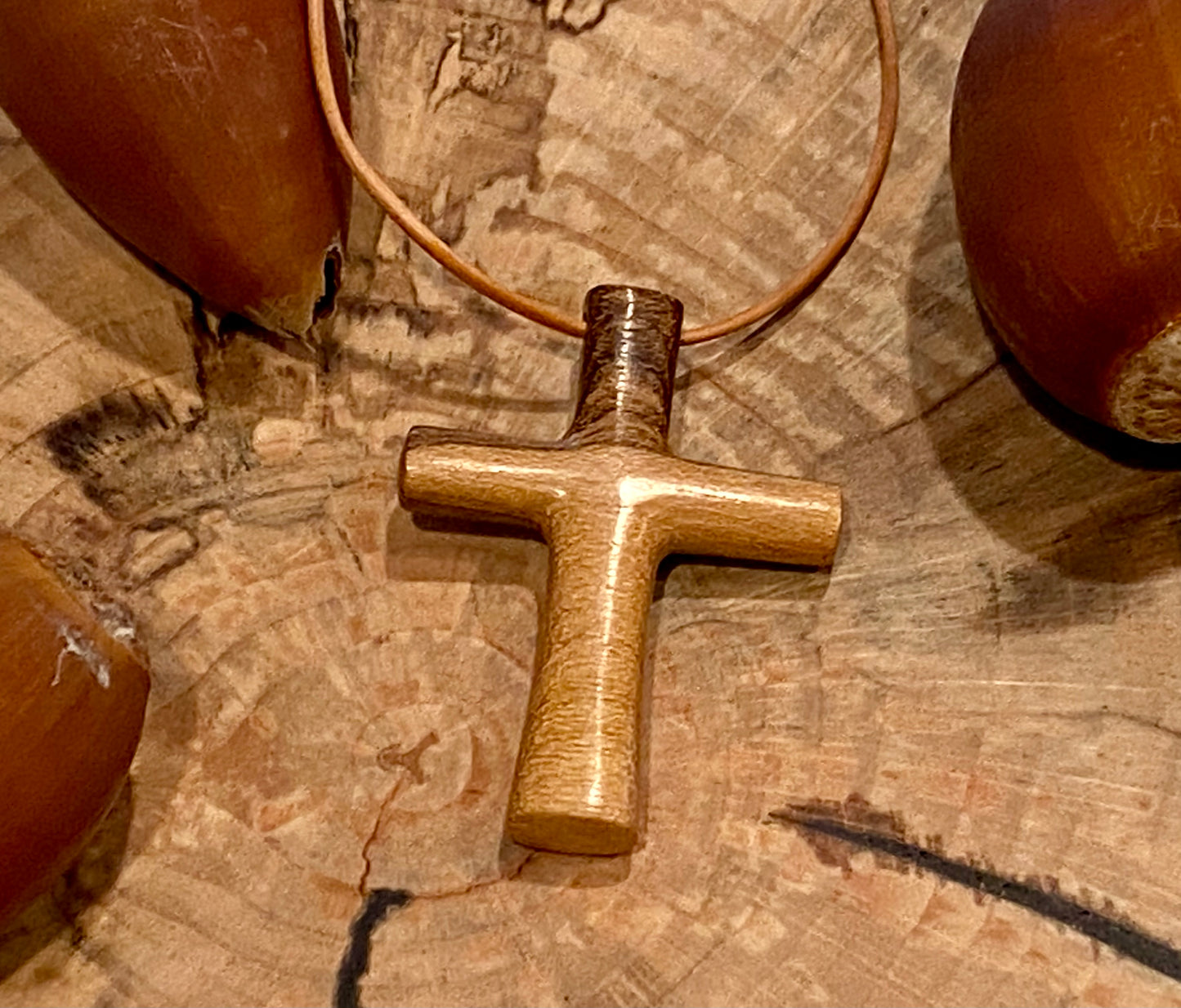 Bocote Cross Necklace #6