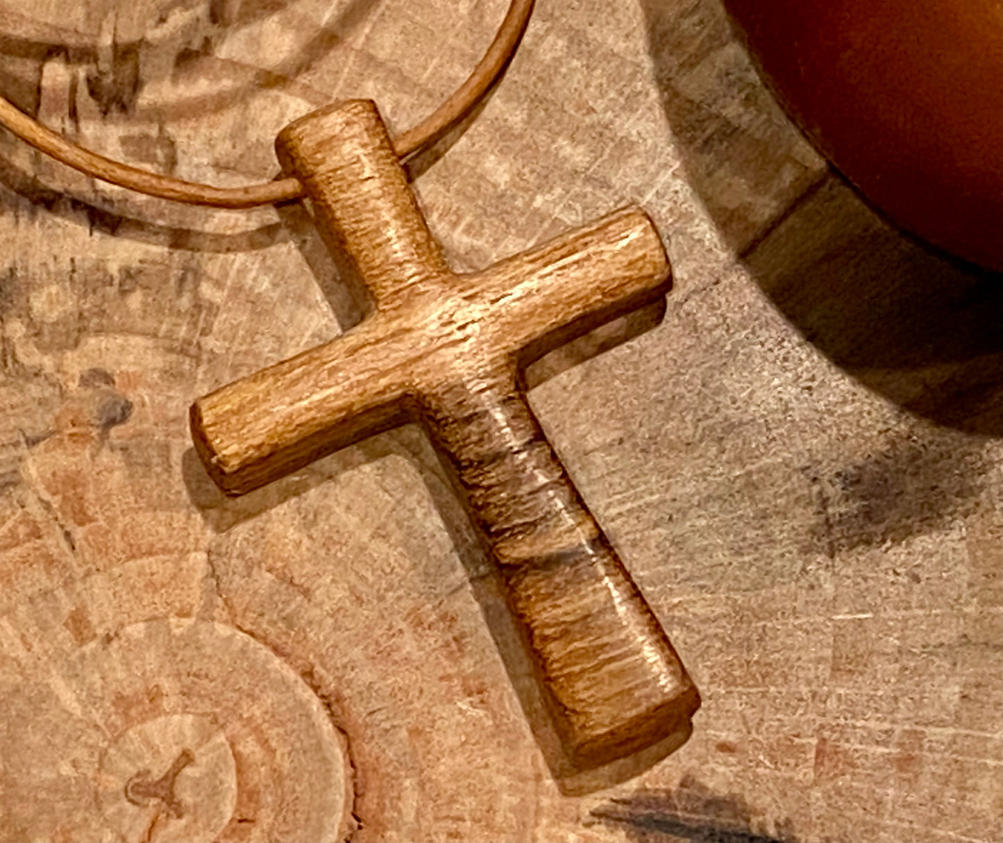Bocote Cross Necklace #7