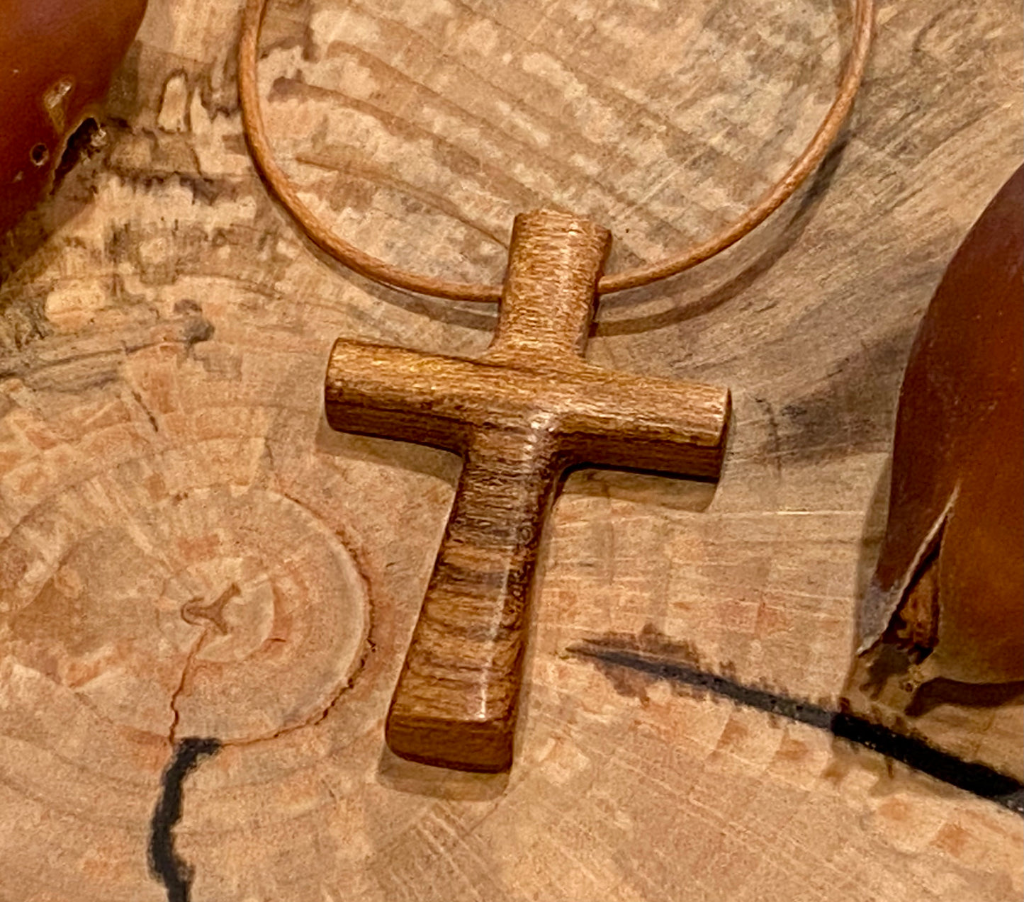 Bocote Cross Necklace #8