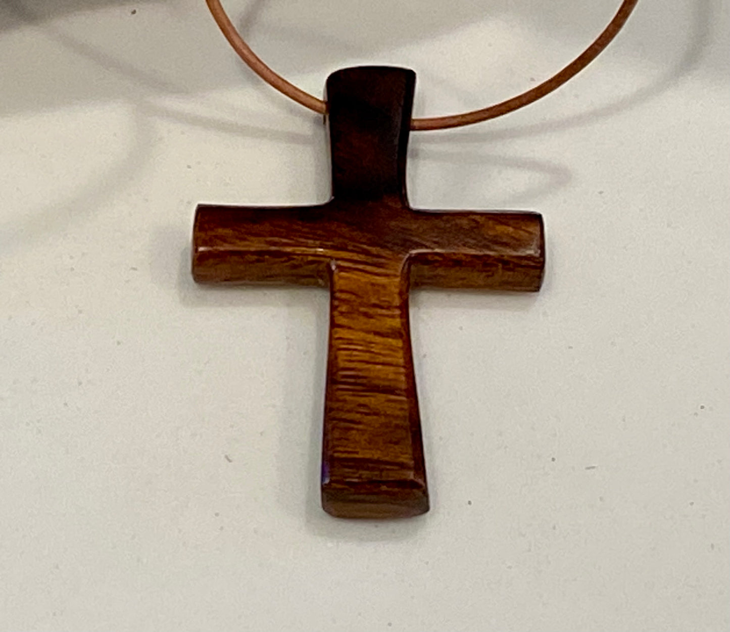 Ironwood Cross Necklace #3